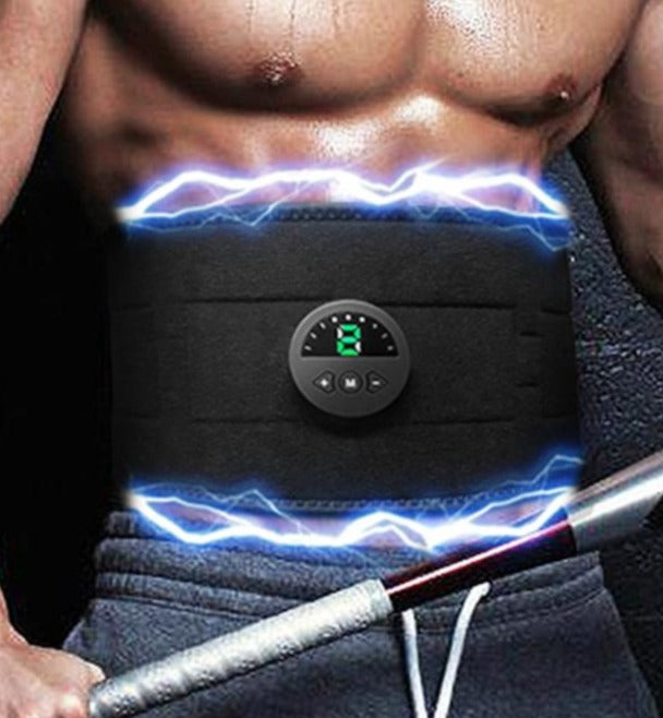 Smart EMS Fitness Vibration Belt Abdominal Trainer Muscle Slimming - MeJ-design