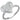 TS192 - Rhodium 925 Sterling Silver Ring with AAA Grade CZ  in Clear - MeJ-design