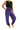 Purple Women Boho Pants Hippie Pants Yoga Pants Harem - MeJ-design