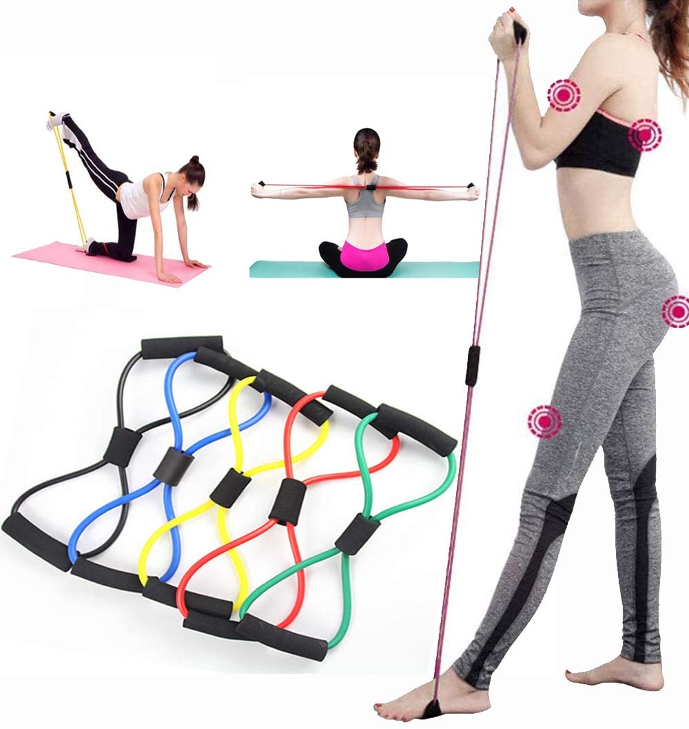 Figure-8 Resistance Band for Strength and Stability Exercises - MeJ-design