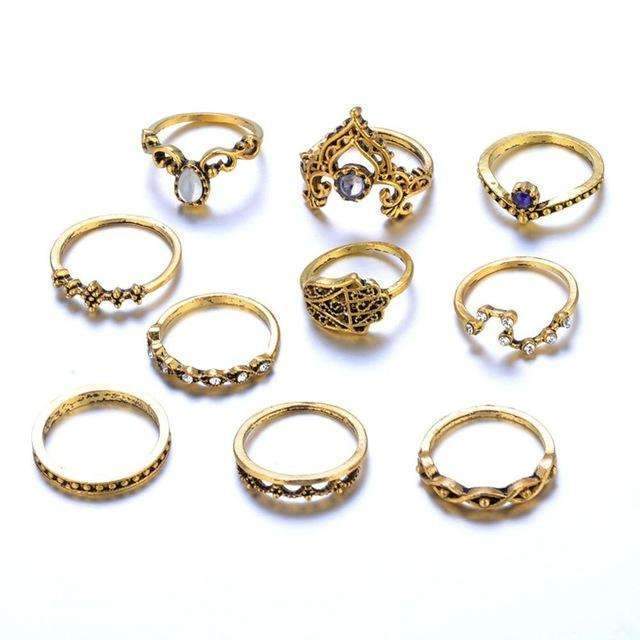 Vintage Stackable Ring Set - MeJ-design